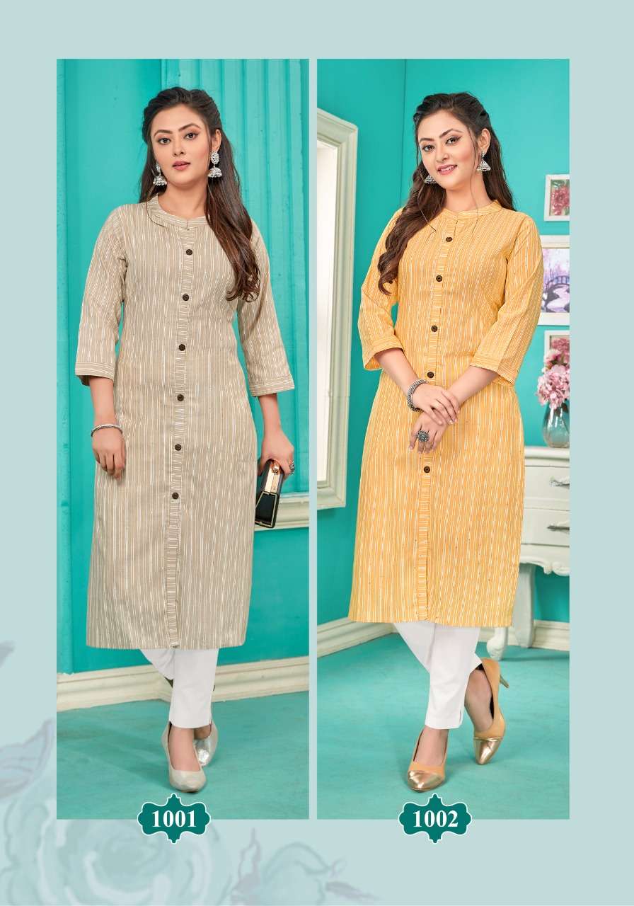 TEXOFAB  LIGHT & DARK VOL-1 COLOUR KURTI