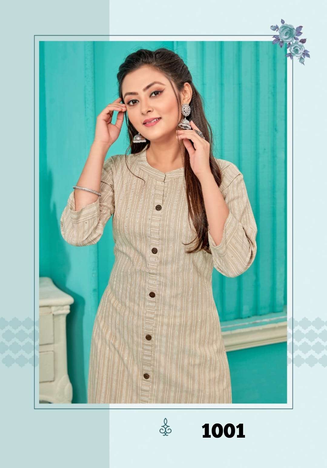 TEXOFAB  LIGHT & DARK VOL-1 COLOUR KURTI