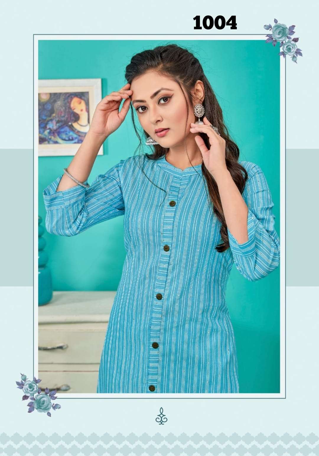 TEXOFAB  LIGHT & DARK VOL-1 COLOUR KURTI