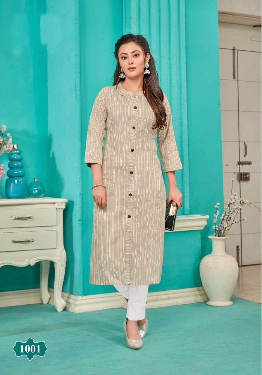 TEXOFAB  LIGHT & DARK VOL-1 COLOUR KURTI