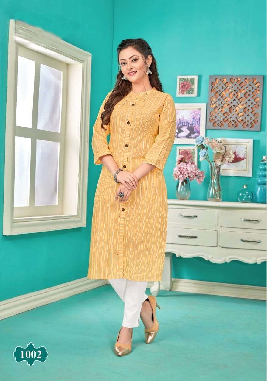 TEXOFAB  LIGHT & DARK VOL-1 COLOUR KURTI