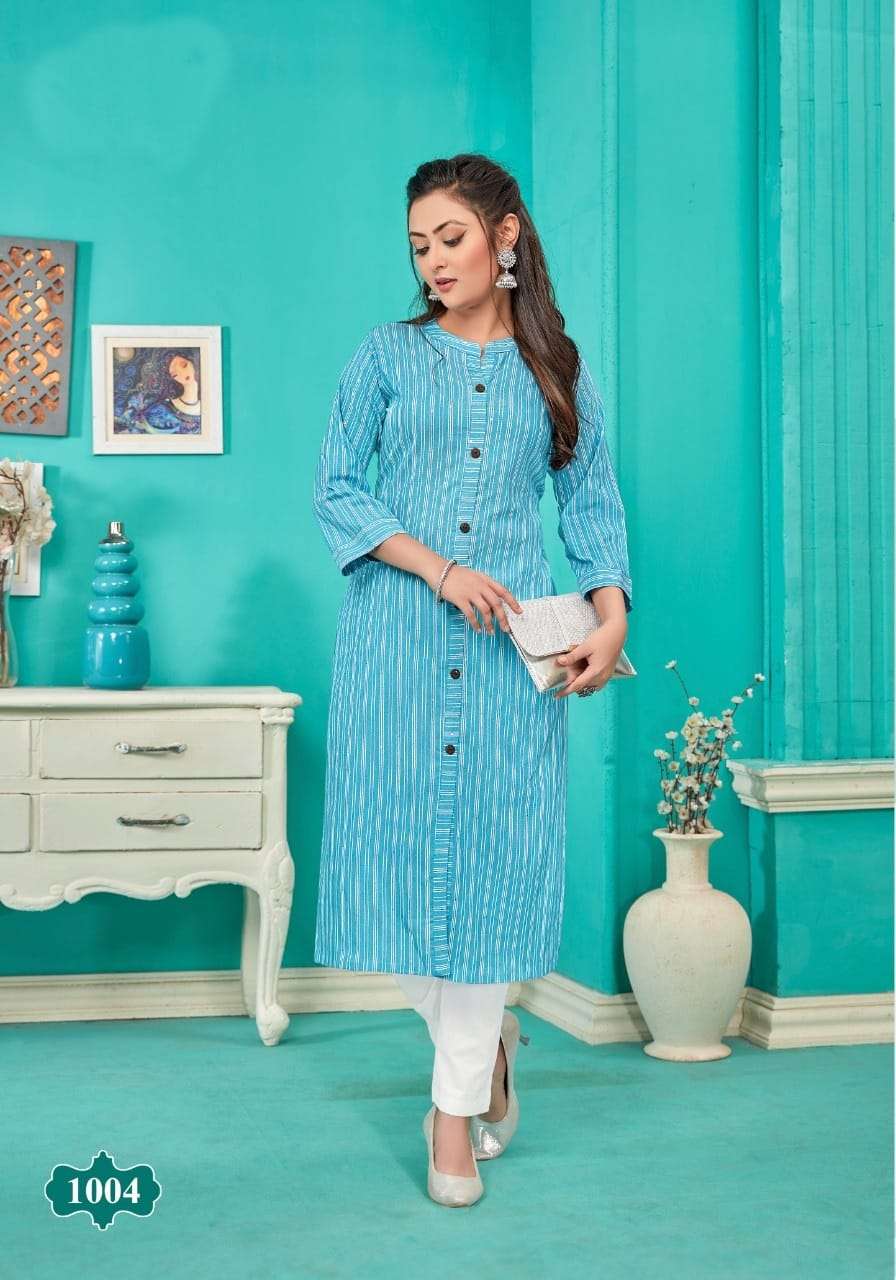 TEXOFAB  LIGHT & DARK VOL-1 COLOUR KURTI