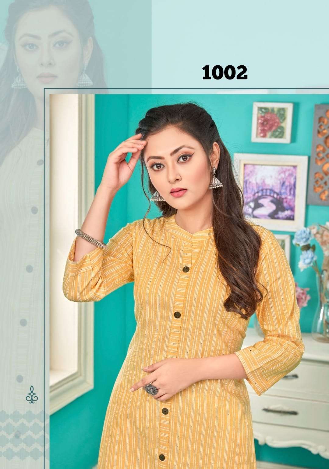 TEXOFAB  LIGHT & DARK VOL-1 COLOUR KURTI