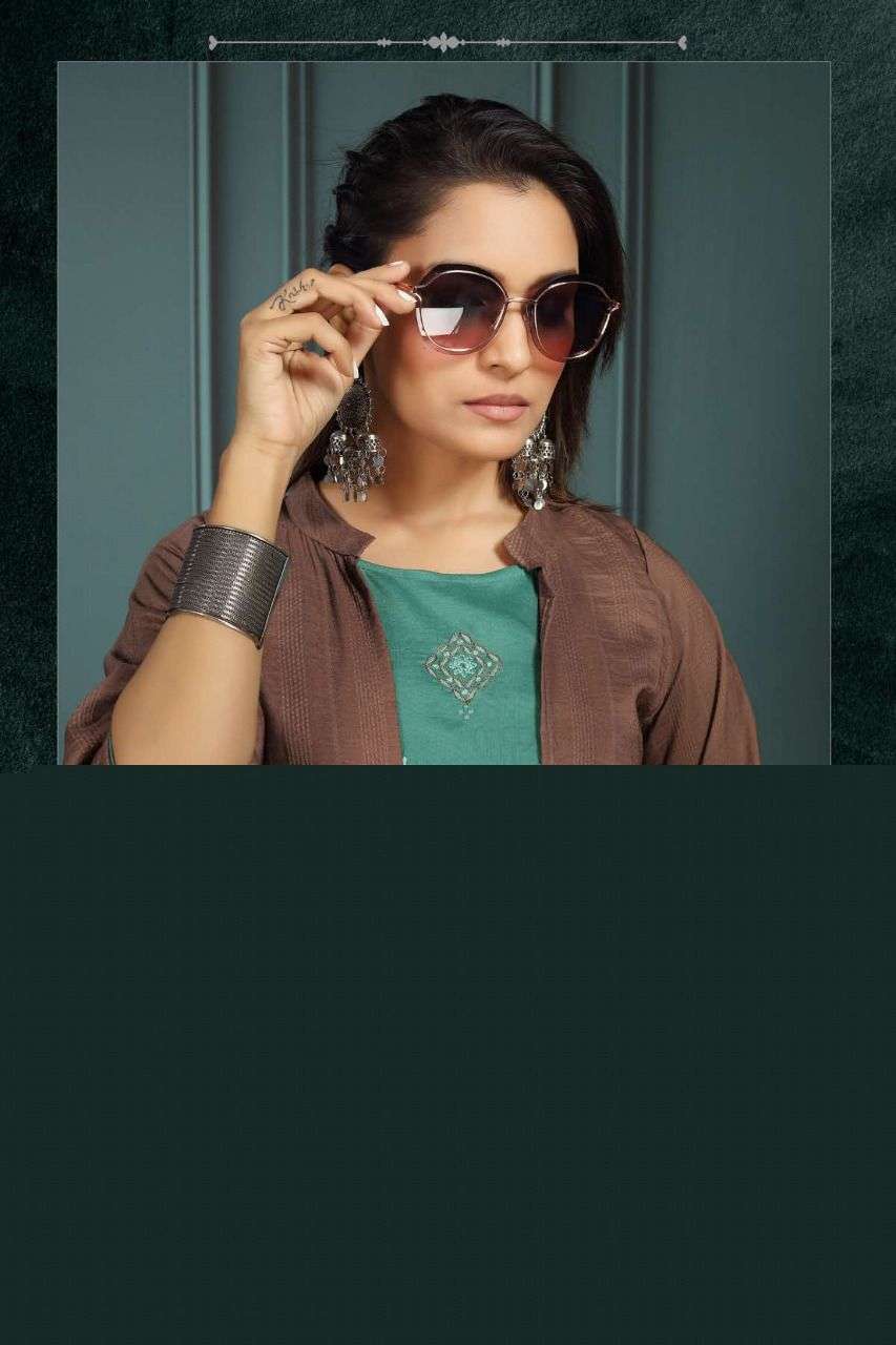 TEXOFAB MOHEY KURTI WITH ATTACHED JECKET CATALOG