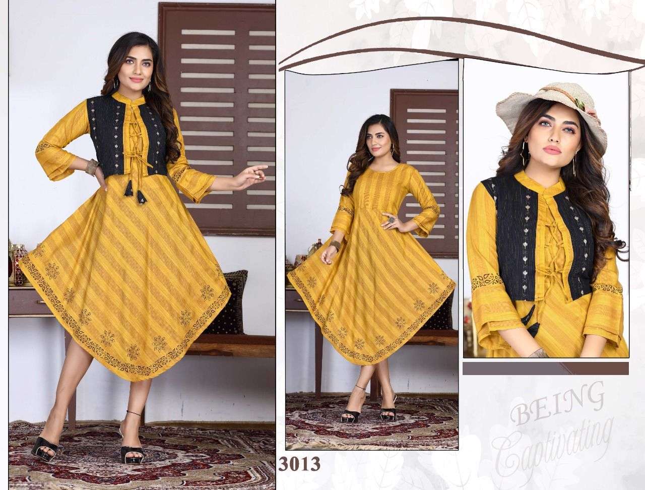 TEXOFAB  NEW VANIE VOL- 1LINE KURTI  CATALOG