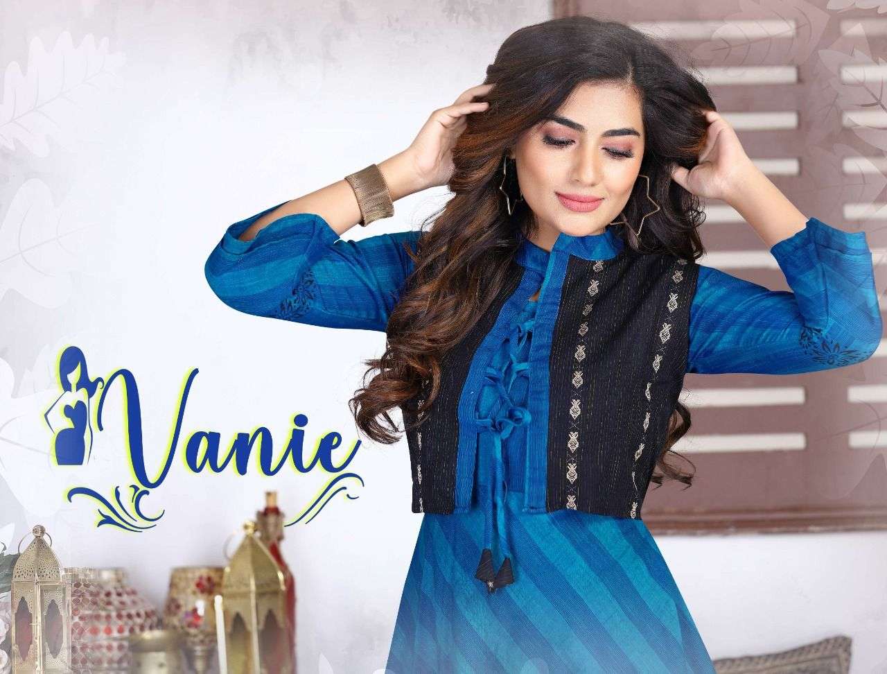 TEXOFAB  NEW VANIE VOL- 1LINE KURTI  CATALOG