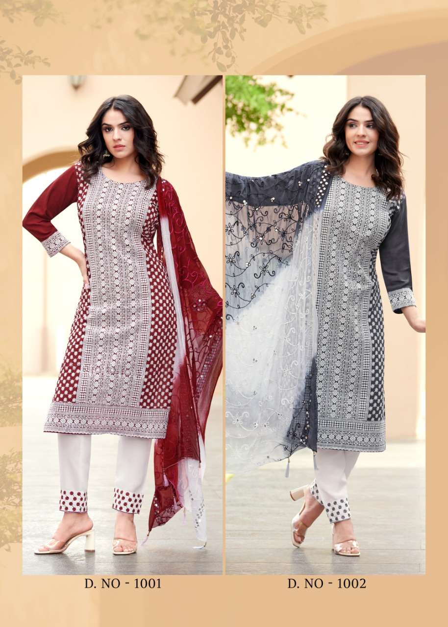 TEXOFAB OLIVIA VOL-1 3PCS SET