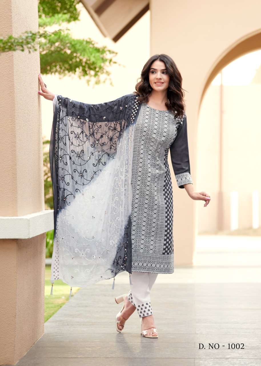 TEXOFAB OLIVIA VOL-1 3PCS SET