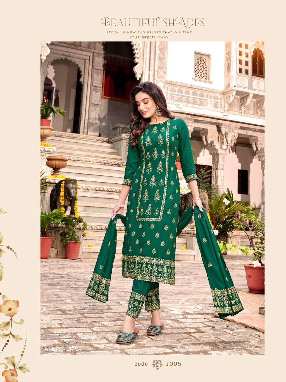 TEXOFAB PARIDHI 3PCS COLOURS CONCEPT COLLECTION 