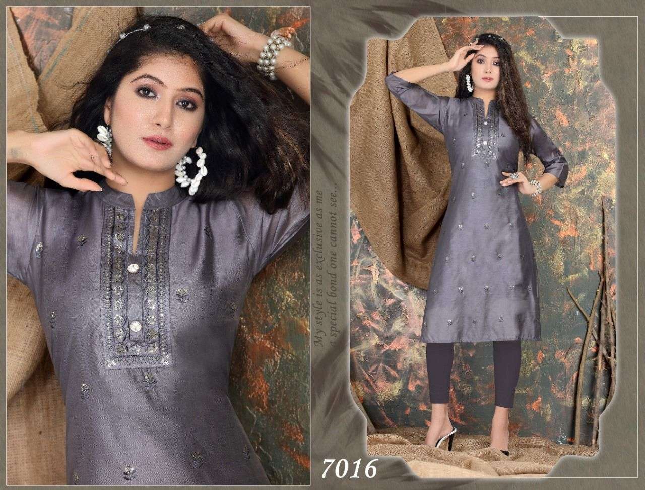 TEXOFAB RIYA SILLKY VOL-1 STRAIGHT KURTI CATALOG