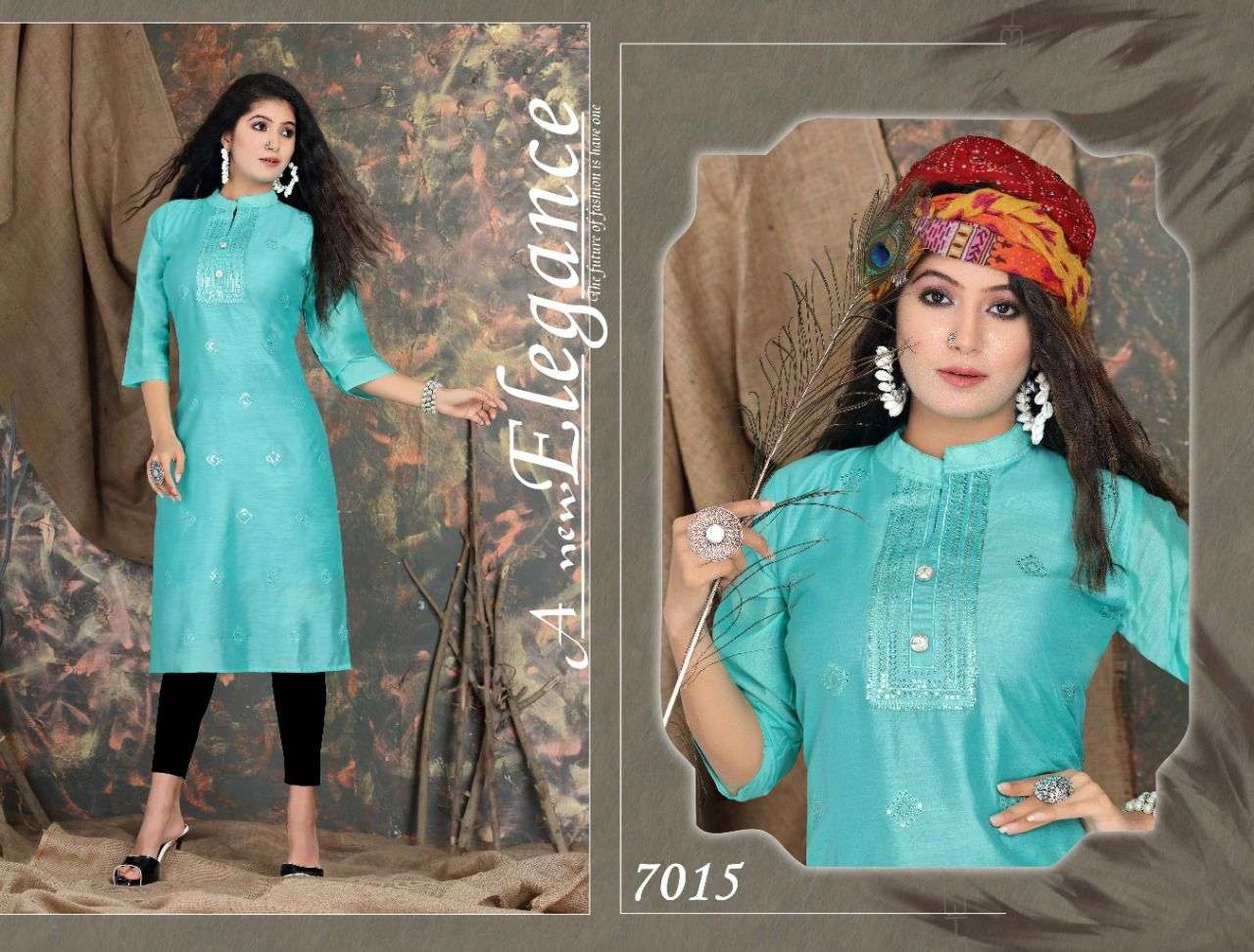 TEXOFAB RIYA SILLKY VOL-1 STRAIGHT KURTI CATALOG