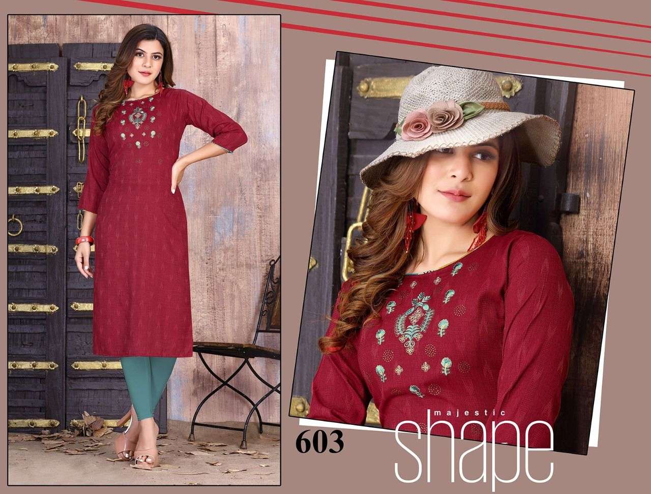 TF AALIYA VOL-1 STRAIGHT KURTI CATALOG