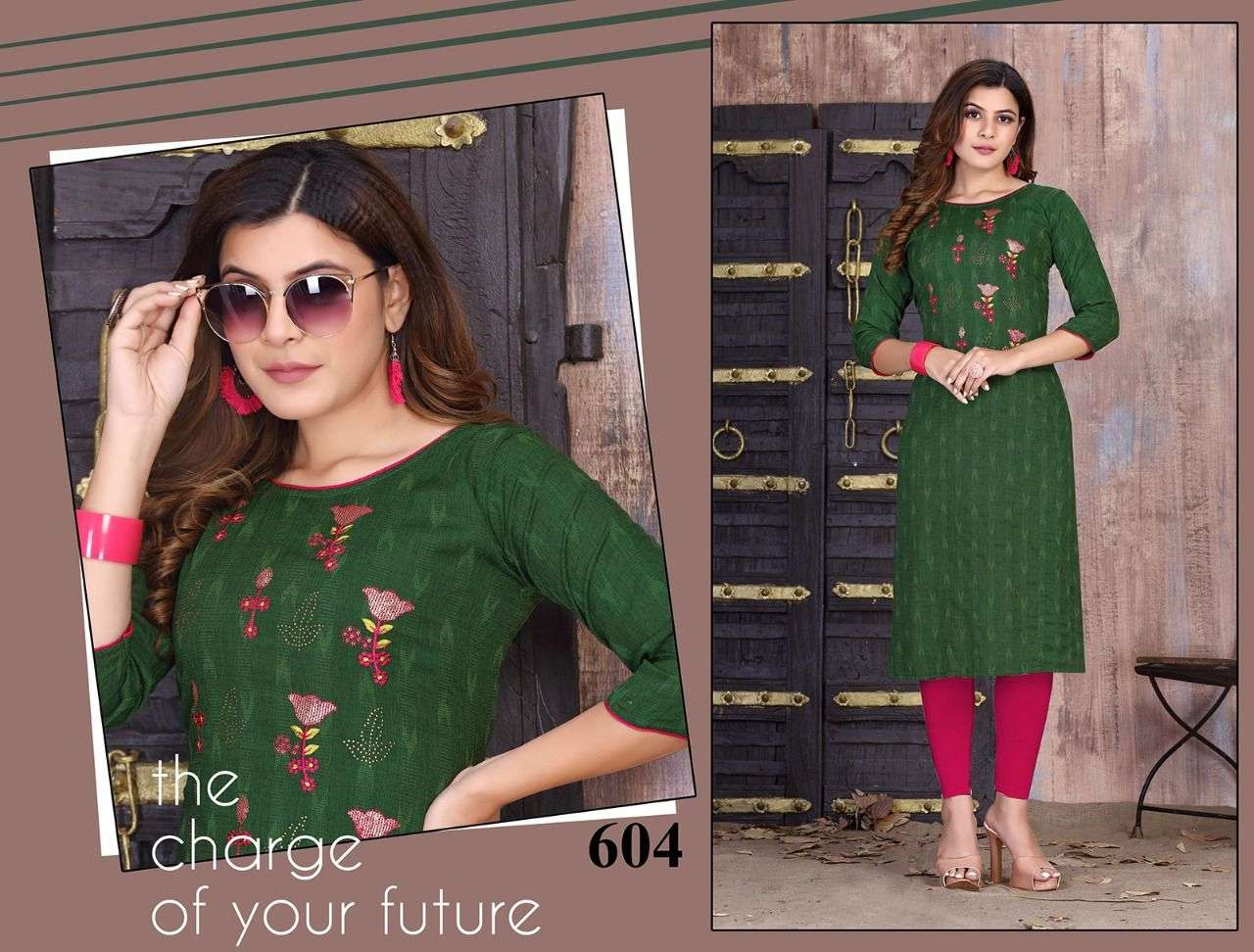 TF AALIYA VOL-1 STRAIGHT KURTI CATALOG