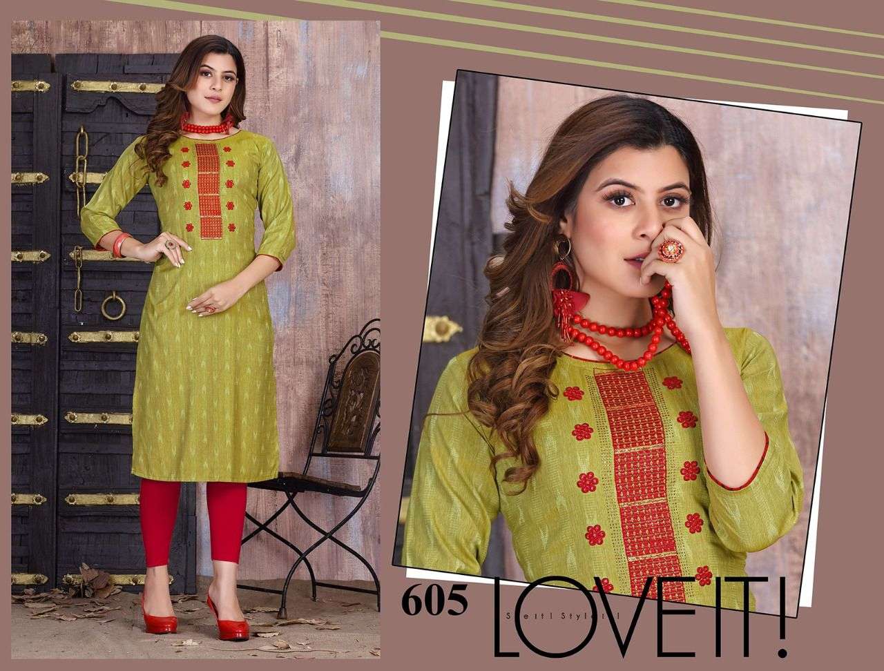 TF AALIYA VOL-1 STRAIGHT KURTI CATALOG