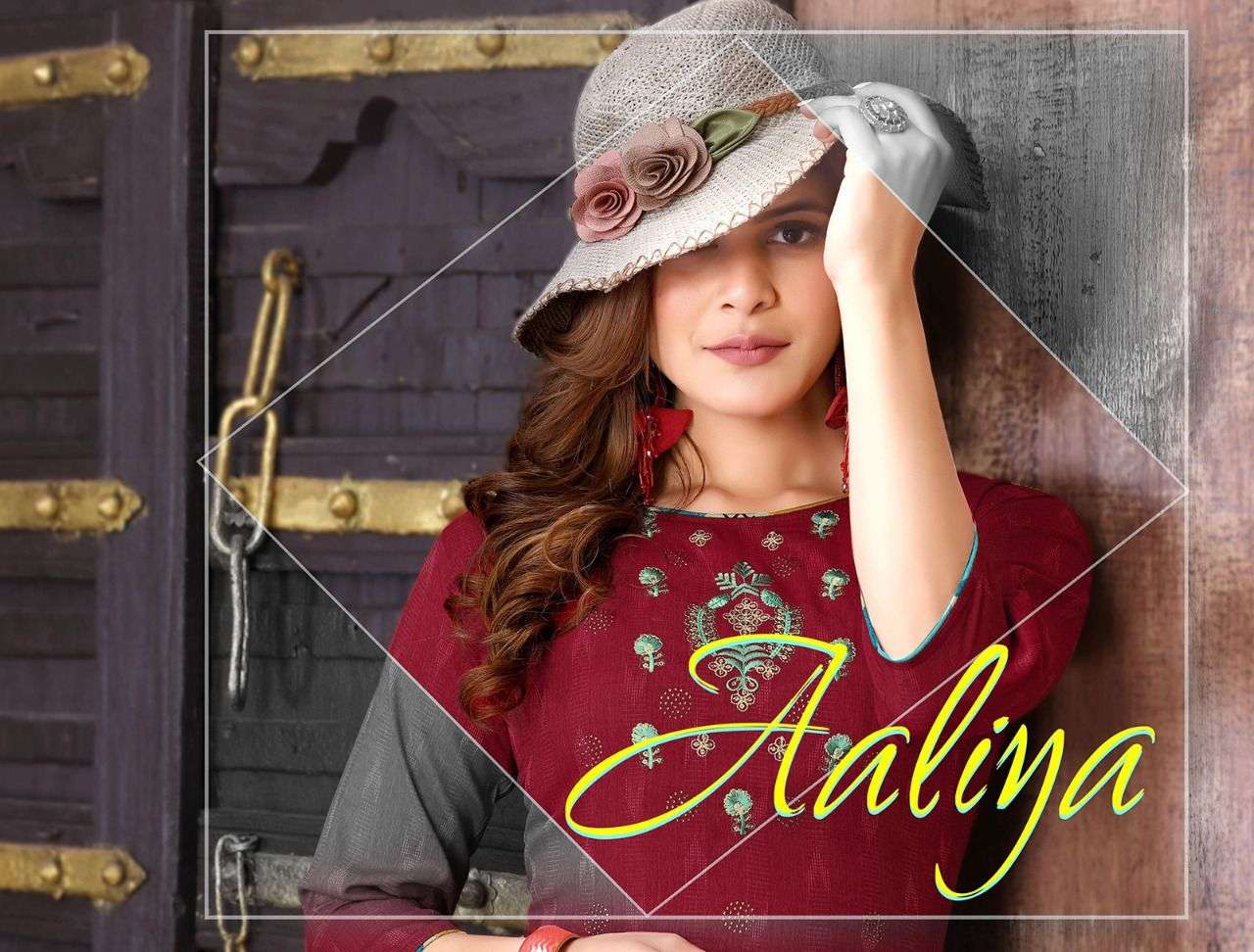 TF AALIYA VOL-1 STRAIGHT KURTI CATALOG