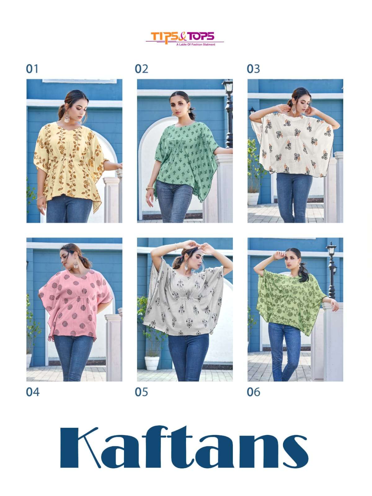 TIPS & TOPS KAFTANS PRINTED CATALOG