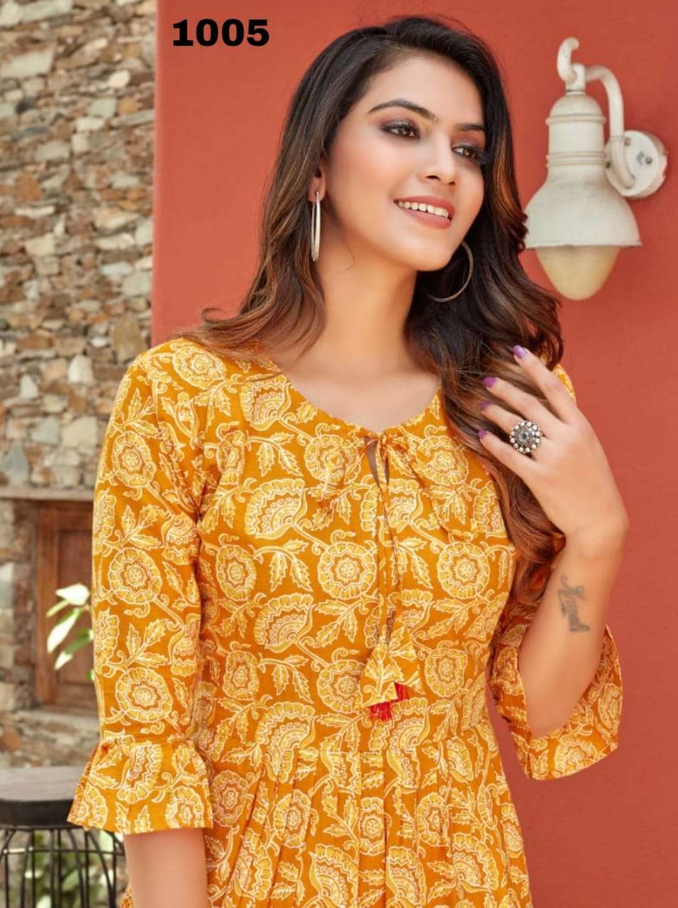 TIPS & TOPS MOCKTAIL D.NO-1005 SPECIAL KURTI
