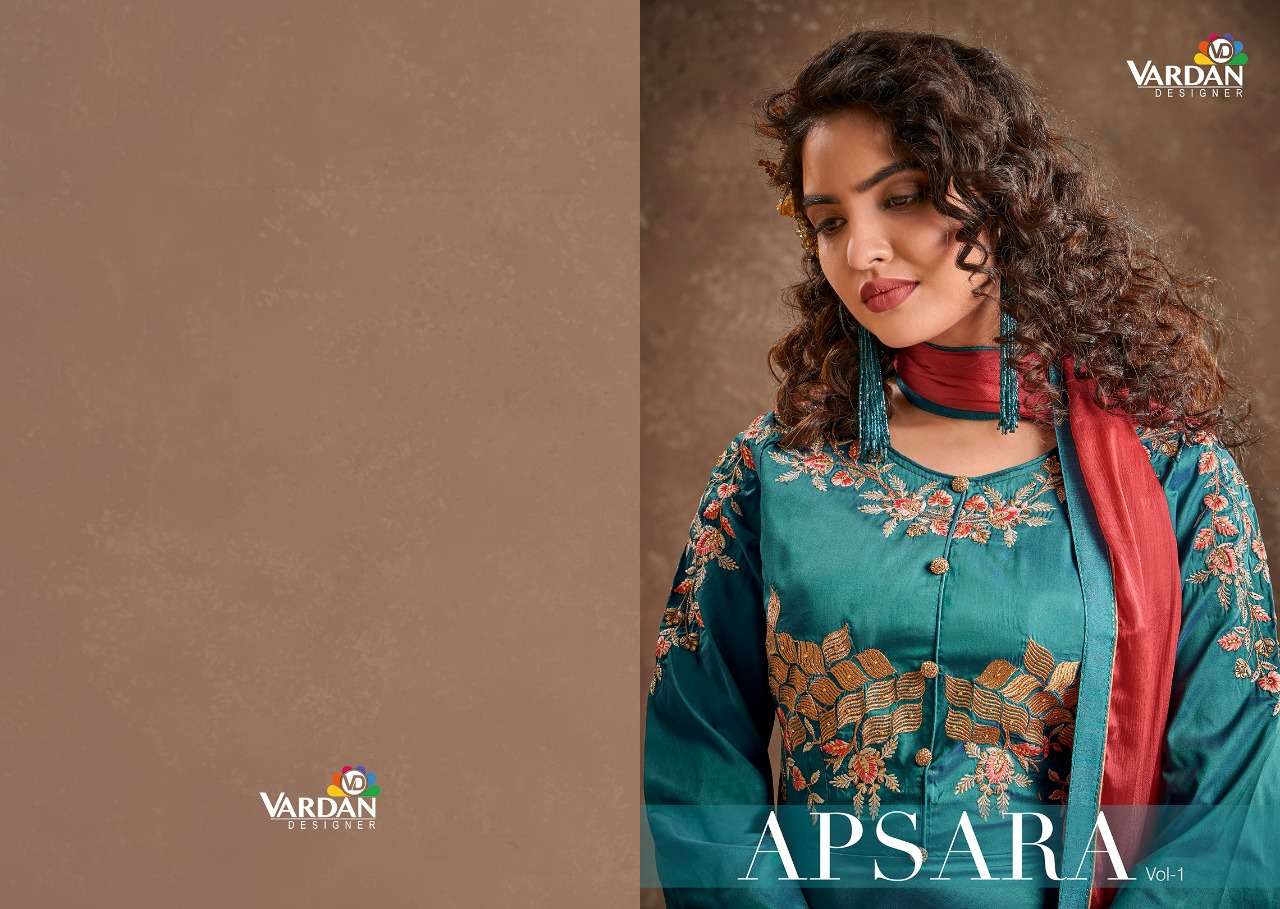 VARDAN DESIGNER APSARA VOL-1 READYMADE GOWN CATALOG