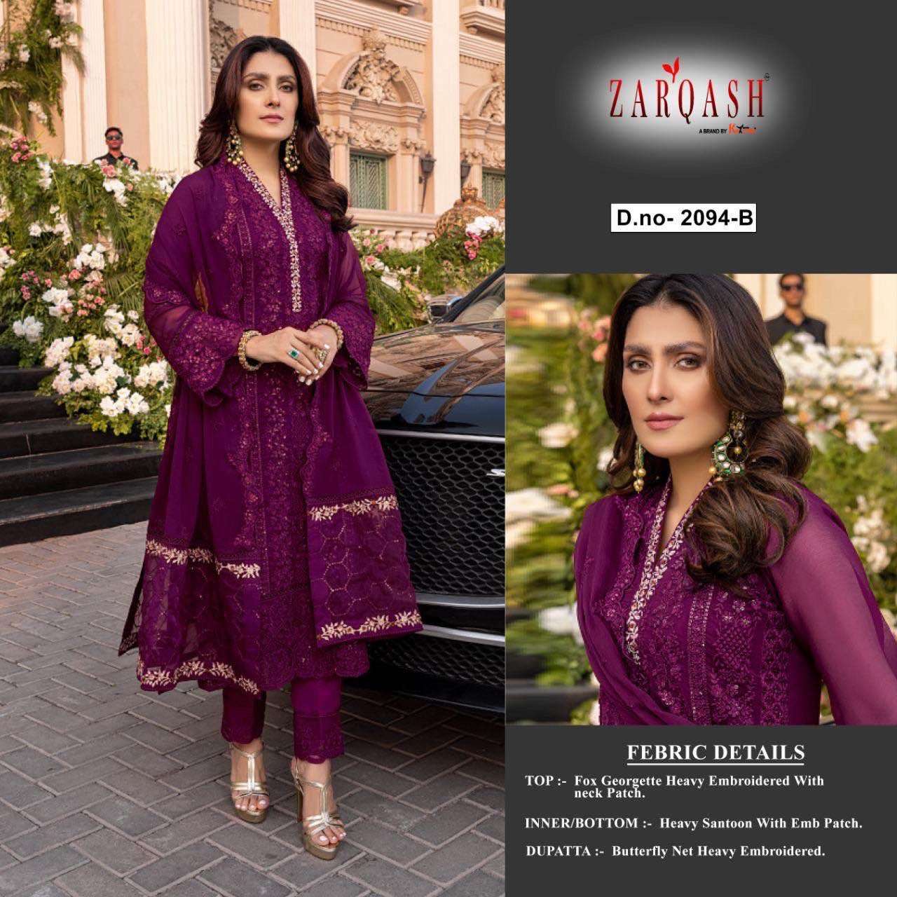 ZARQASH AZURE LUXE 2094 HIT COLOURS CATALOG