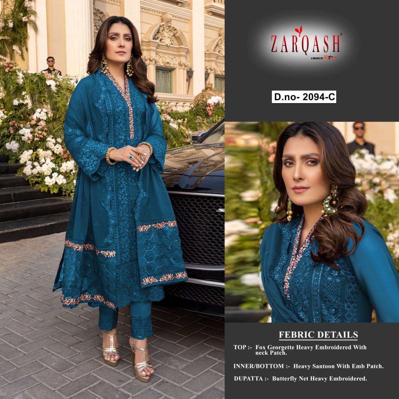 ZARQASH AZURE LUXE 2094 HIT COLOURS CATALOG