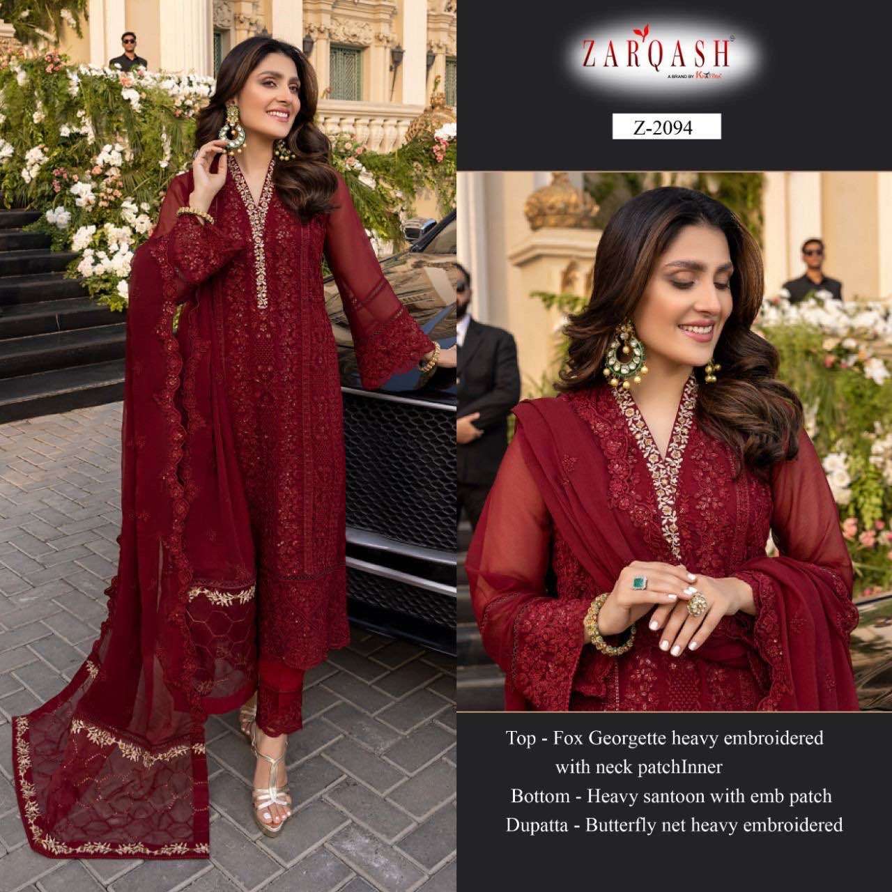 ZARQASH AZURE LUXE 2094 HIT COLOURS CATALOG