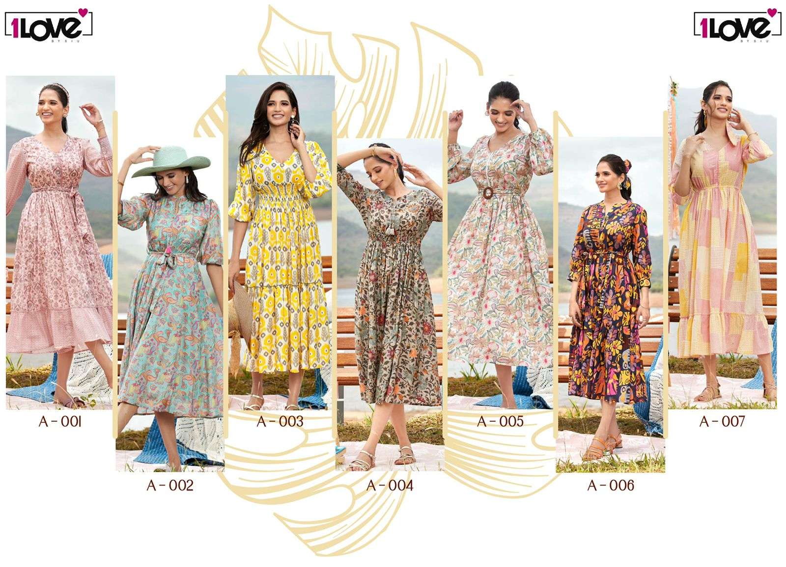 1 LOVE ANOKHI DESIGNER KURTI CATALOG 