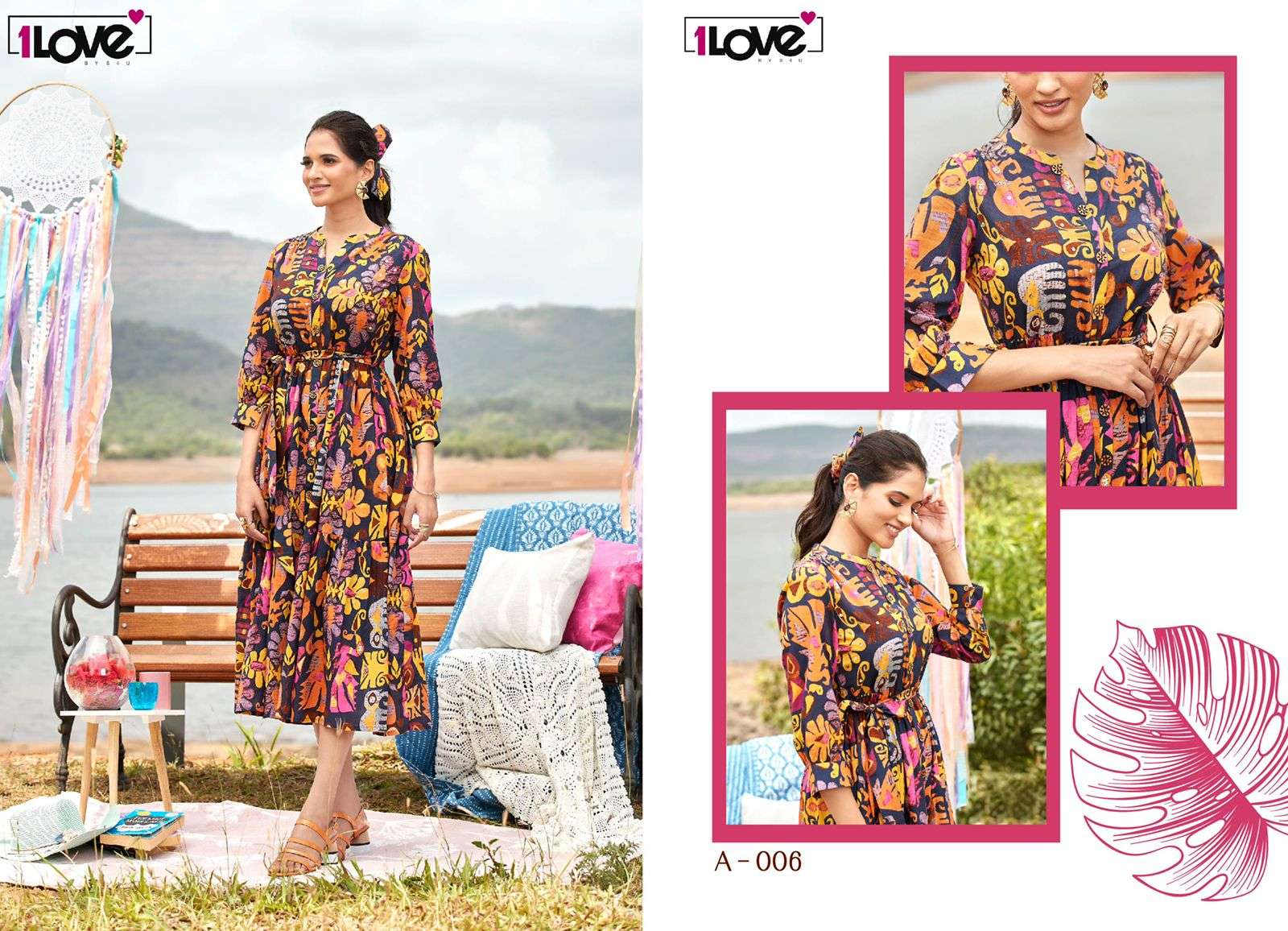 1 LOVE ANOKHI DESIGNER KURTI CATALOG 