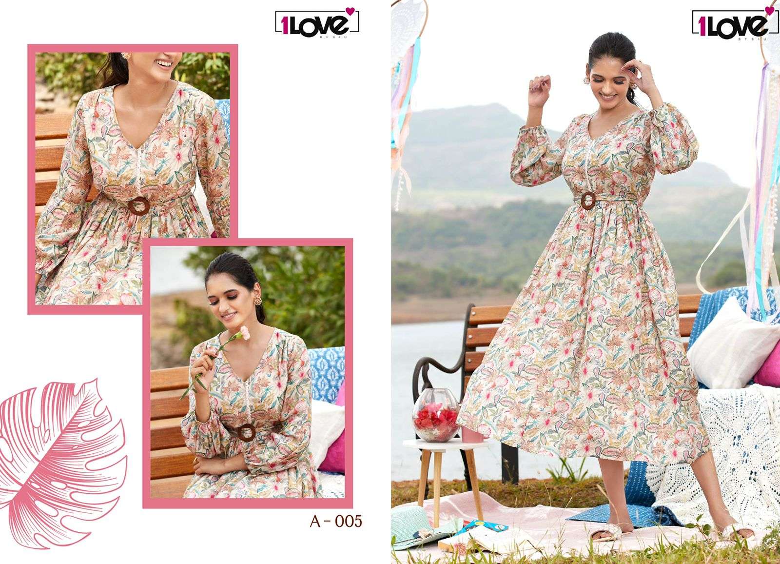 1 LOVE ANOKHI DESIGNER KURTI CATALOG 
