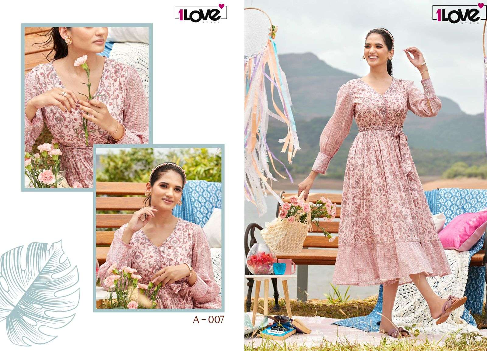 1 LOVE ANOKHI DESIGNER KURTI CATALOG 