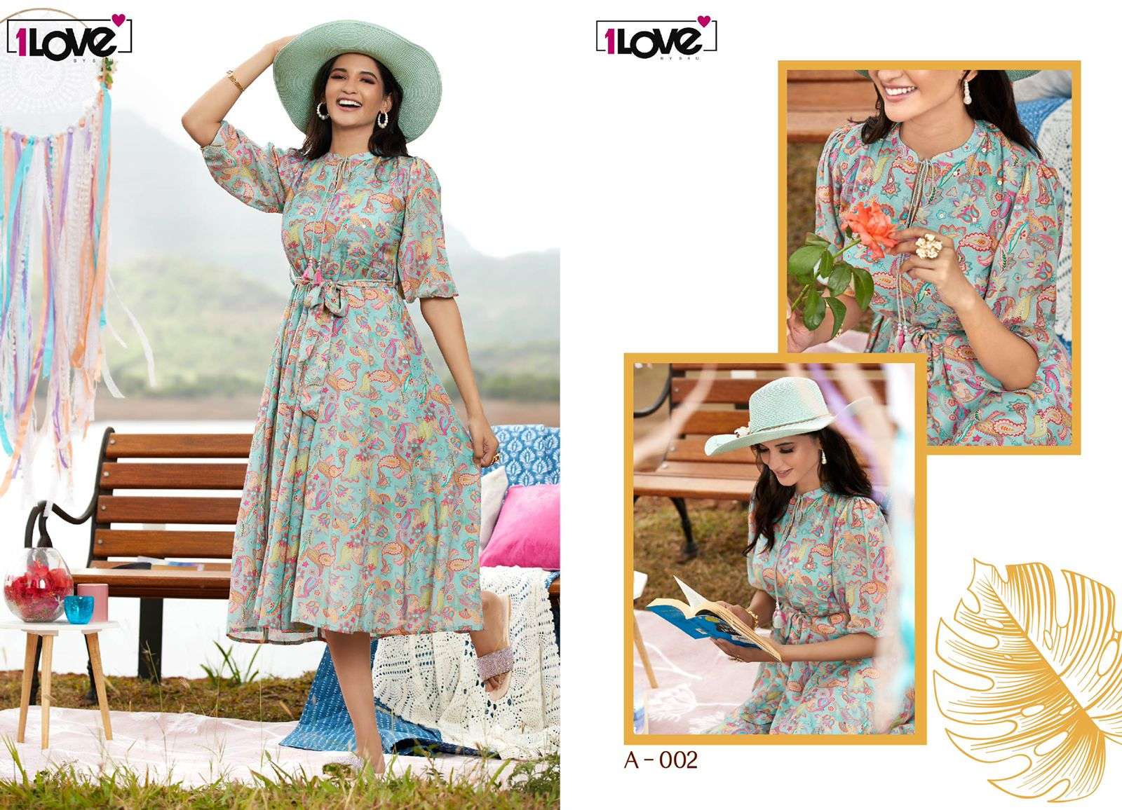 1 LOVE ANOKHI DESIGNER KURTI CATALOG 