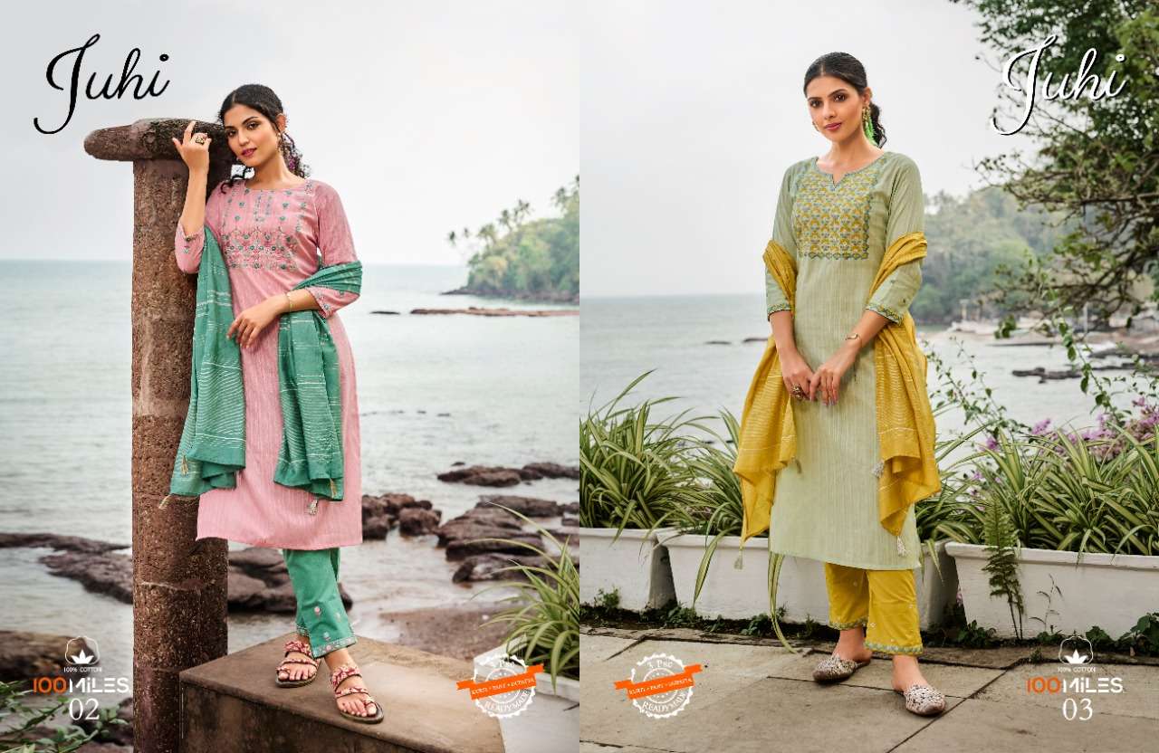 100MILES JUHI 3PCS REAYMADE SET CATALOG