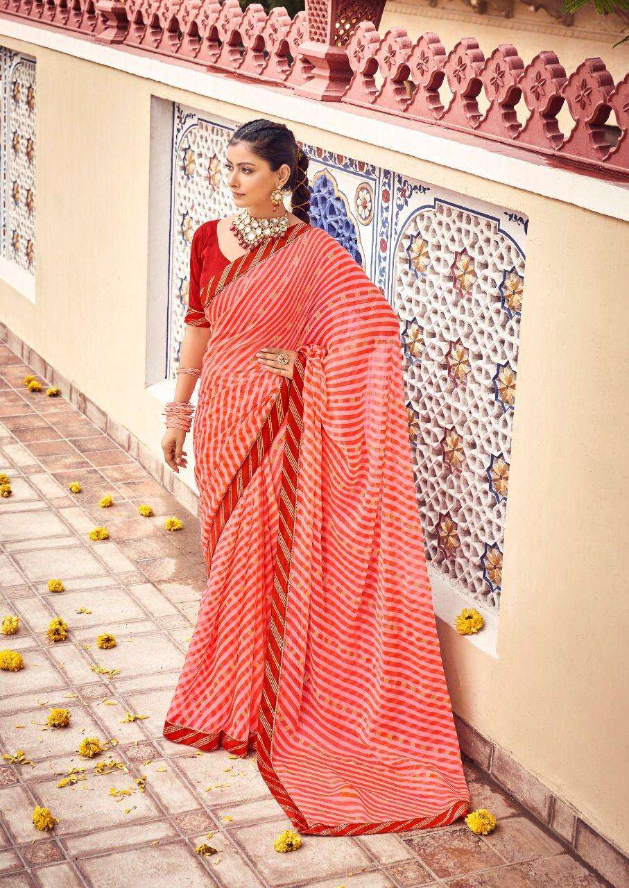 5D DESIGNER RUCHIKA JARI PRINT SAREE CATALOG