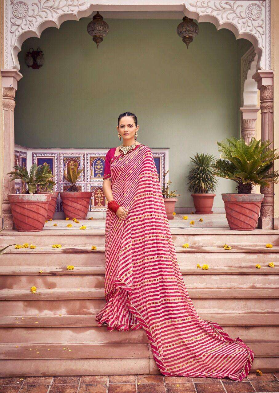 5D DESIGNER RUCHIKA JARI PRINT SAREE CATALOG