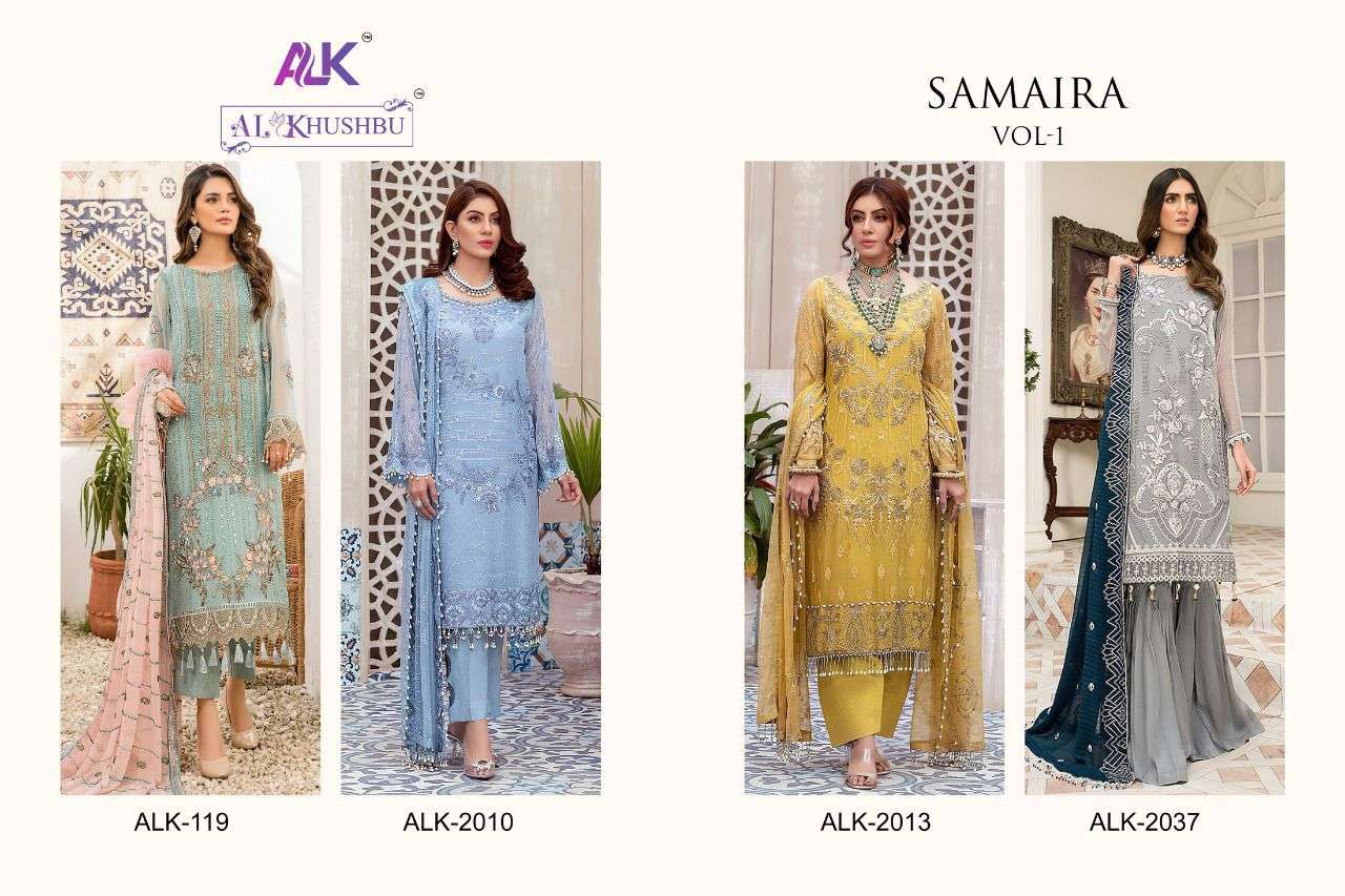 AL_KHUSHBU SAMAIRA VOL-1 SUIT CATALOG