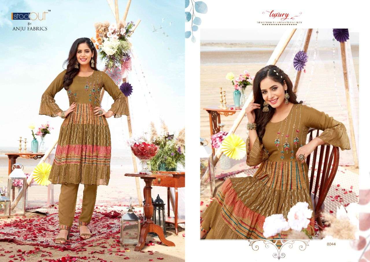 ANJU FABRICS DEVINE  2PCS CATALOG