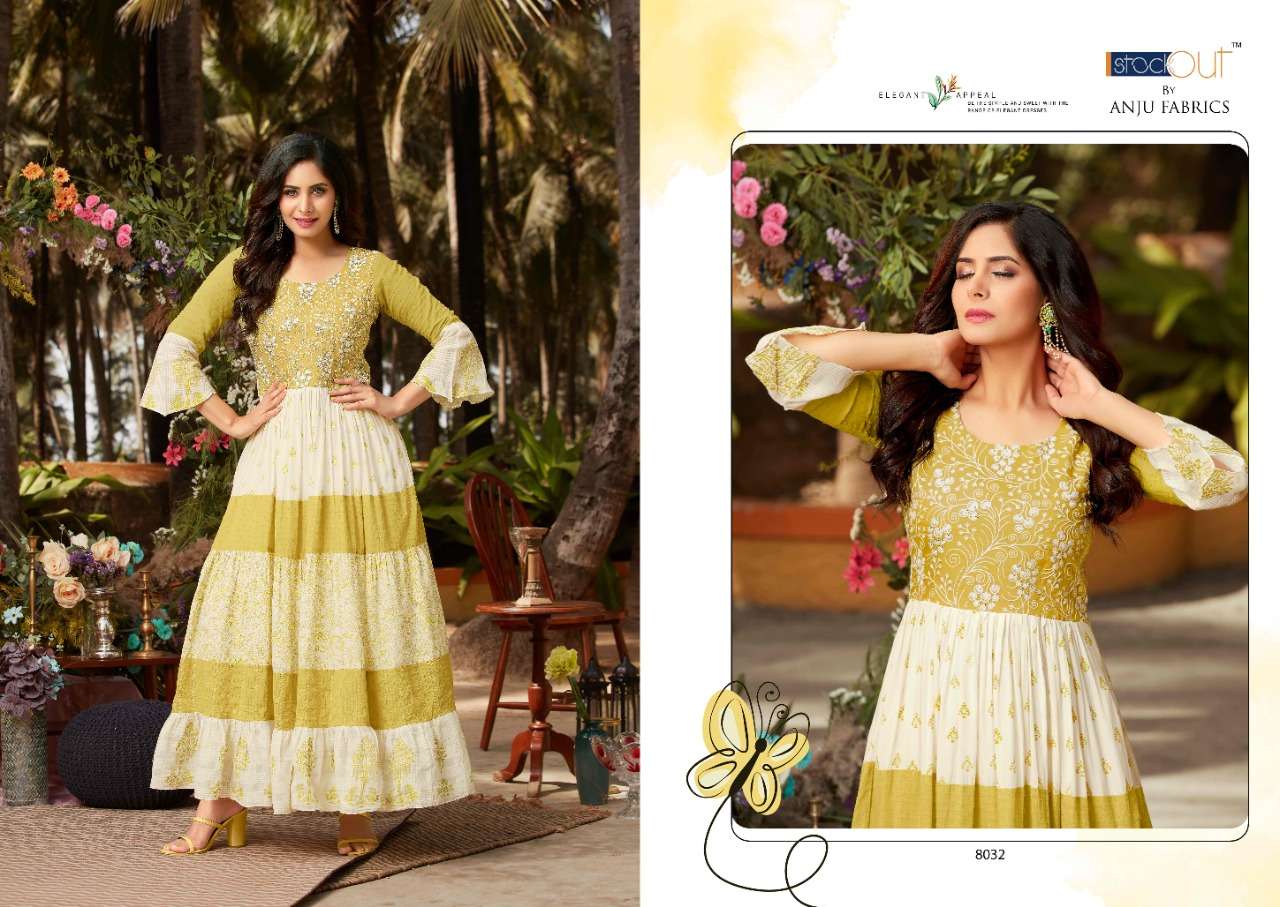 ANJU FABRICS TIME LIGHT HEAVY GOWN CATALOG