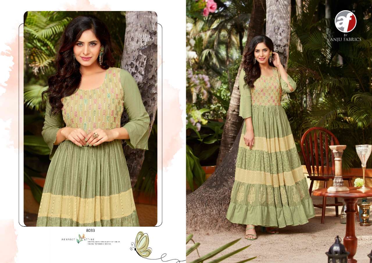 ANJU FABRICS TIME LIGHT HEAVY GOWN CATALOG