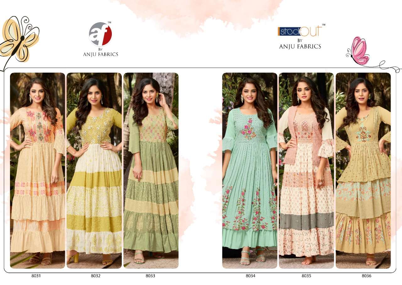 ANJU FABRICS TIME LIGHT HEAVY GOWN CATALOG