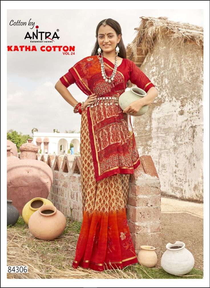 Kalamkari cotton kalamkari design saree – www.vannamayil.com