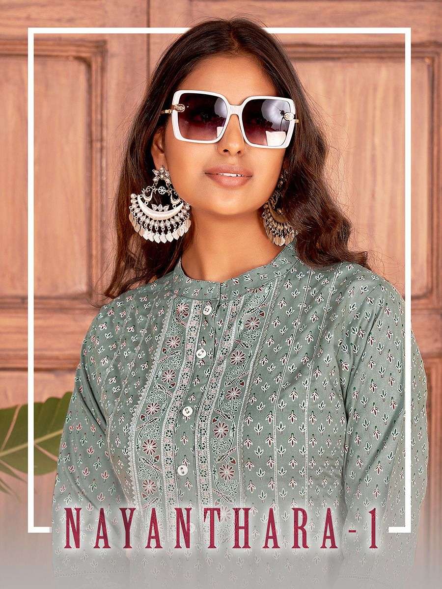 BANWERY FASHION NAYANTHARA V-1 FLAIR GOWN CATALOG