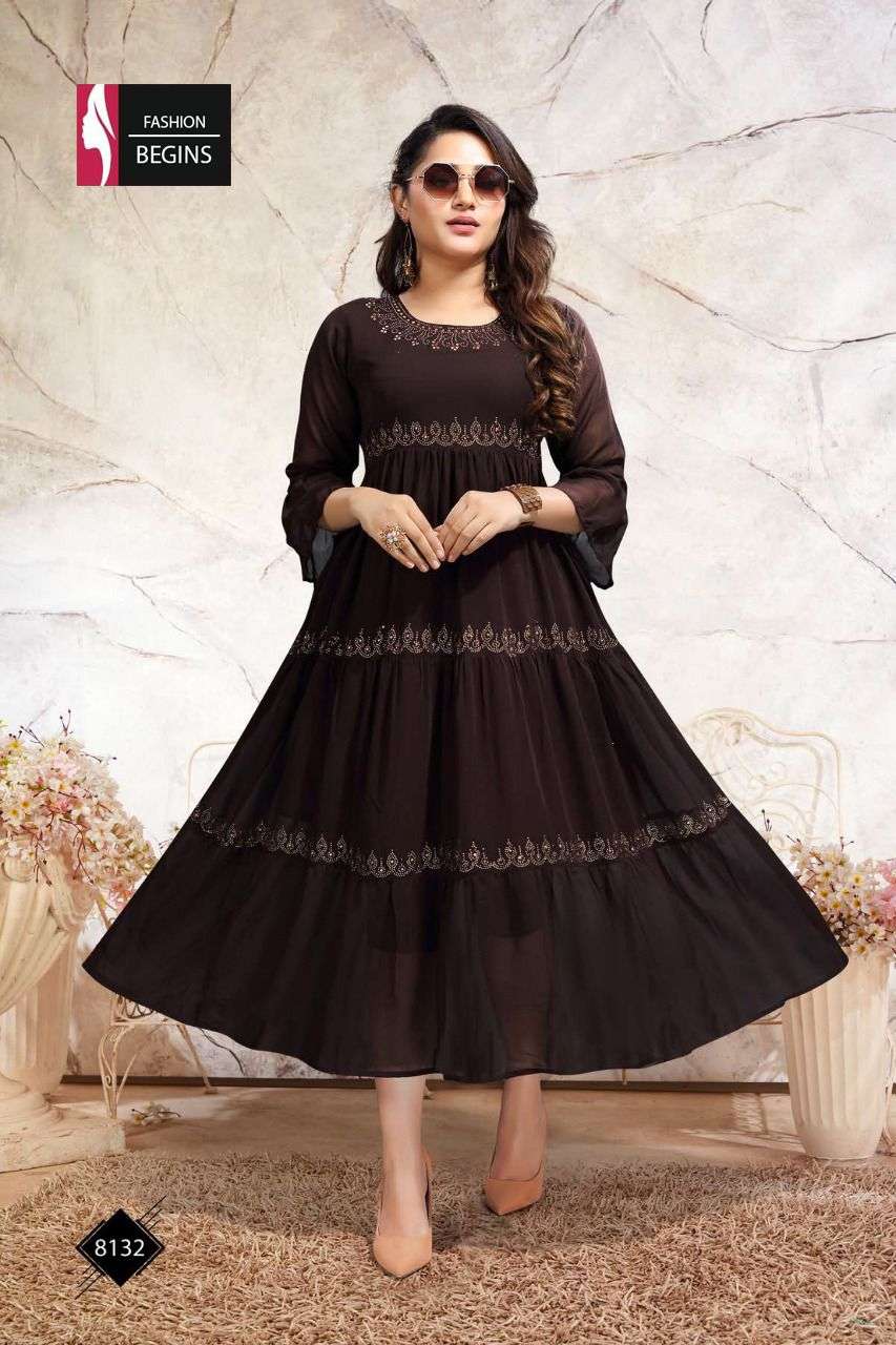 FASHION BEGINS GANGOUR STONE FROCK CATALOG