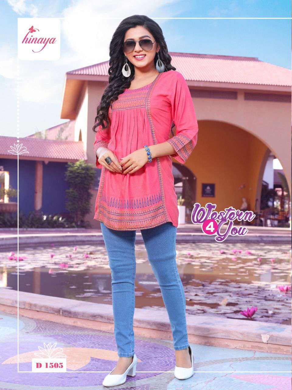 HINAYA WESTERN 4 YOU  VOL-10 TRENDY TOP CATALOG