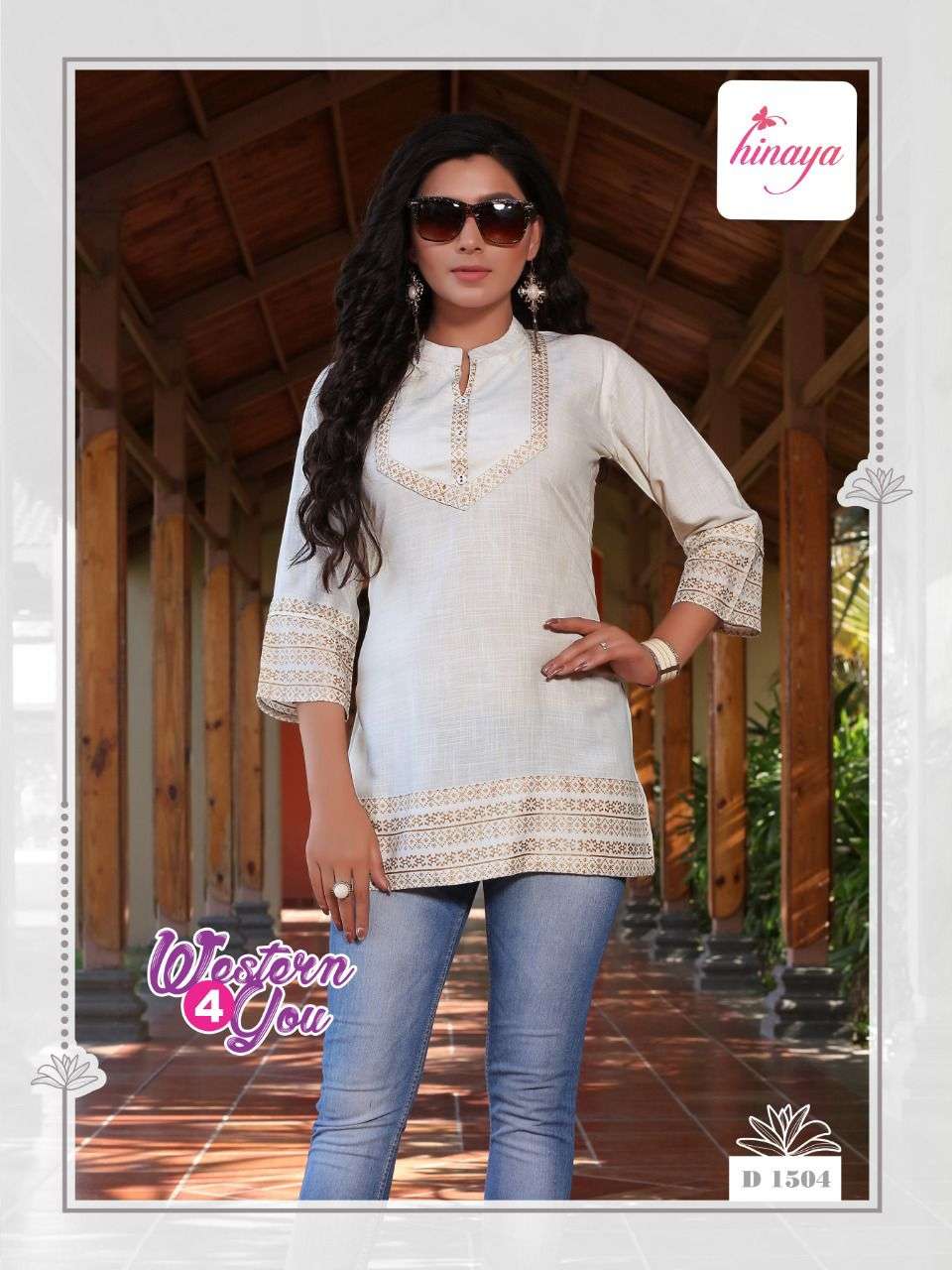 HINAYA WESTERN 4 YOU  VOL-10 TRENDY TOP CATALOG