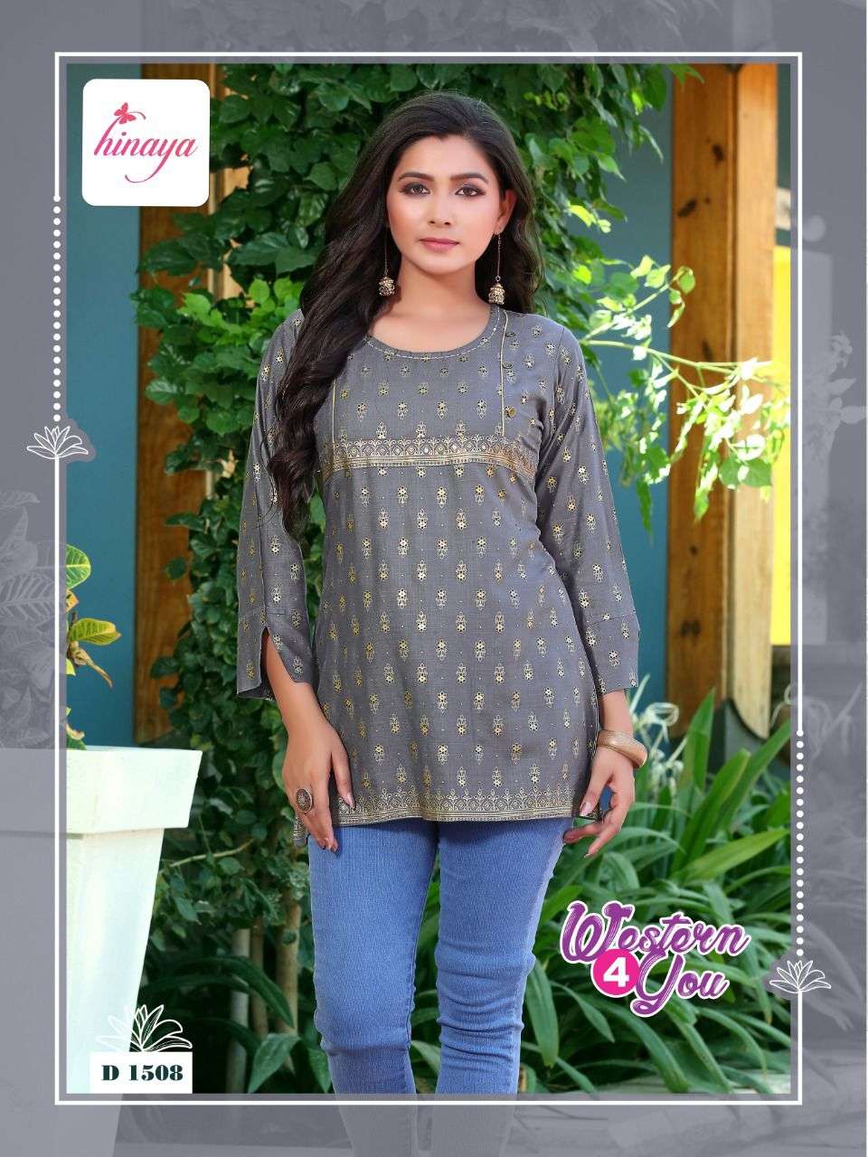 HINAYA WESTERN 4 YOU  VOL-10 TRENDY TOP CATALOG