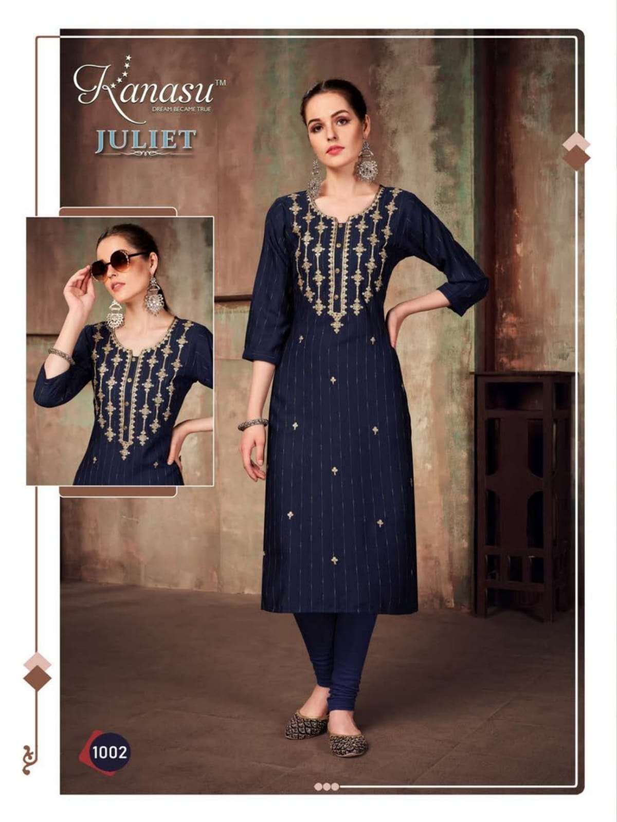 KANASU KURTI JULIET STRAIGHT KURTI CATALOG
