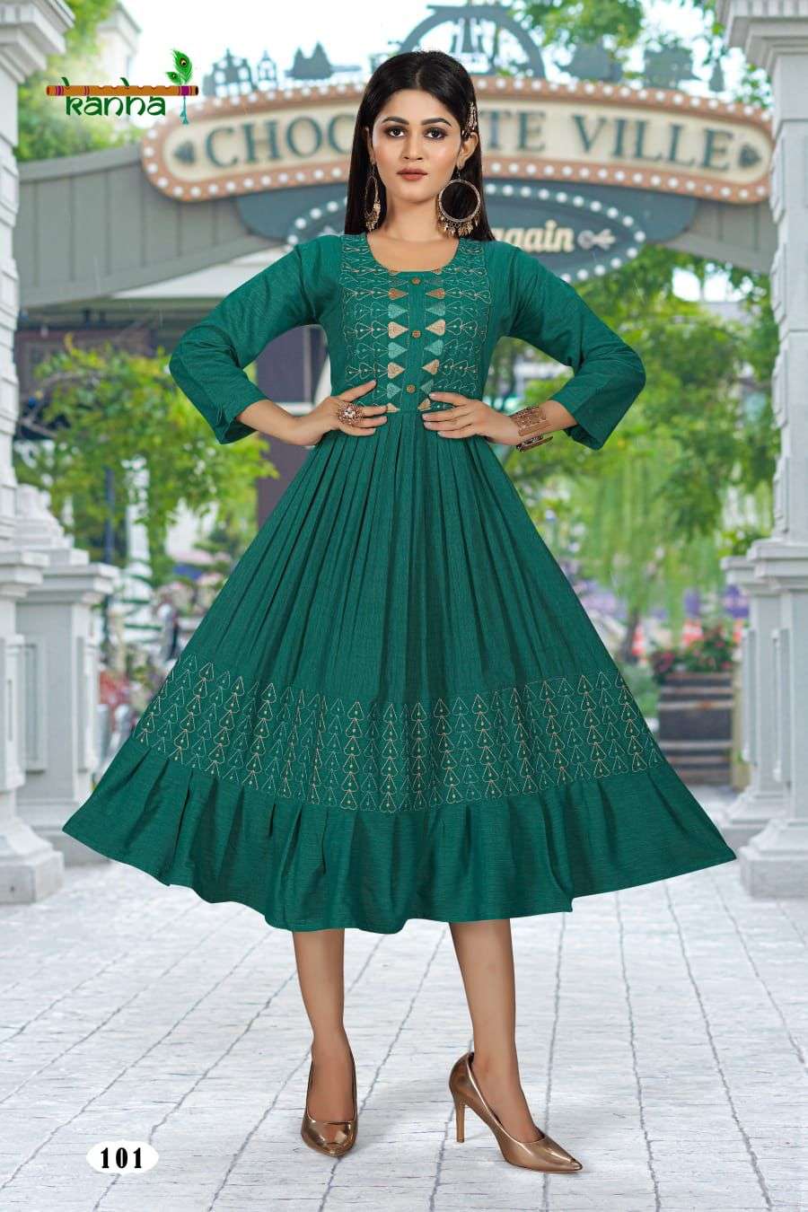 KANHA KANAK HEAVY KURTI CATALOG