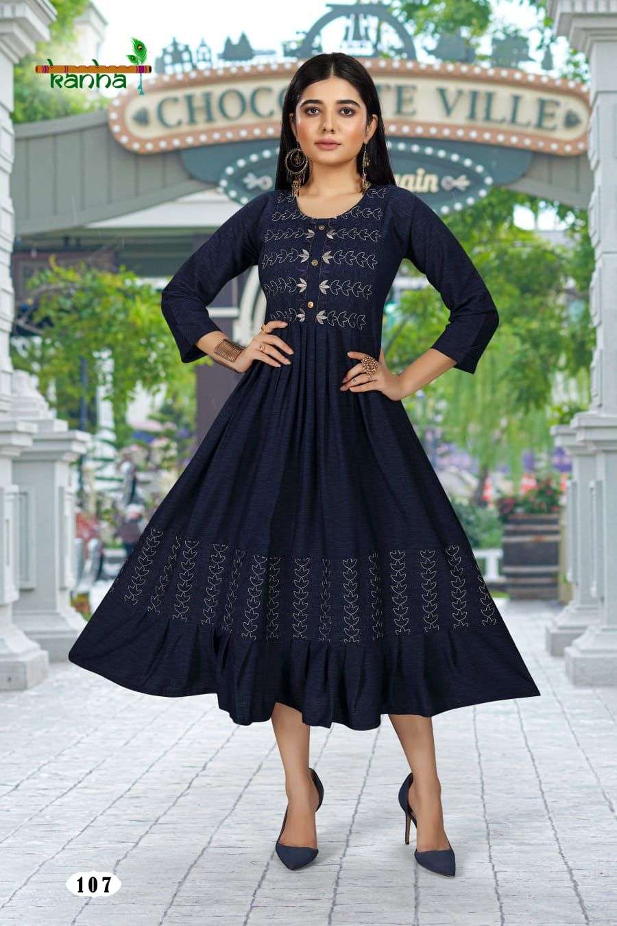 KANHA KANAK HEAVY KURTI CATALOG