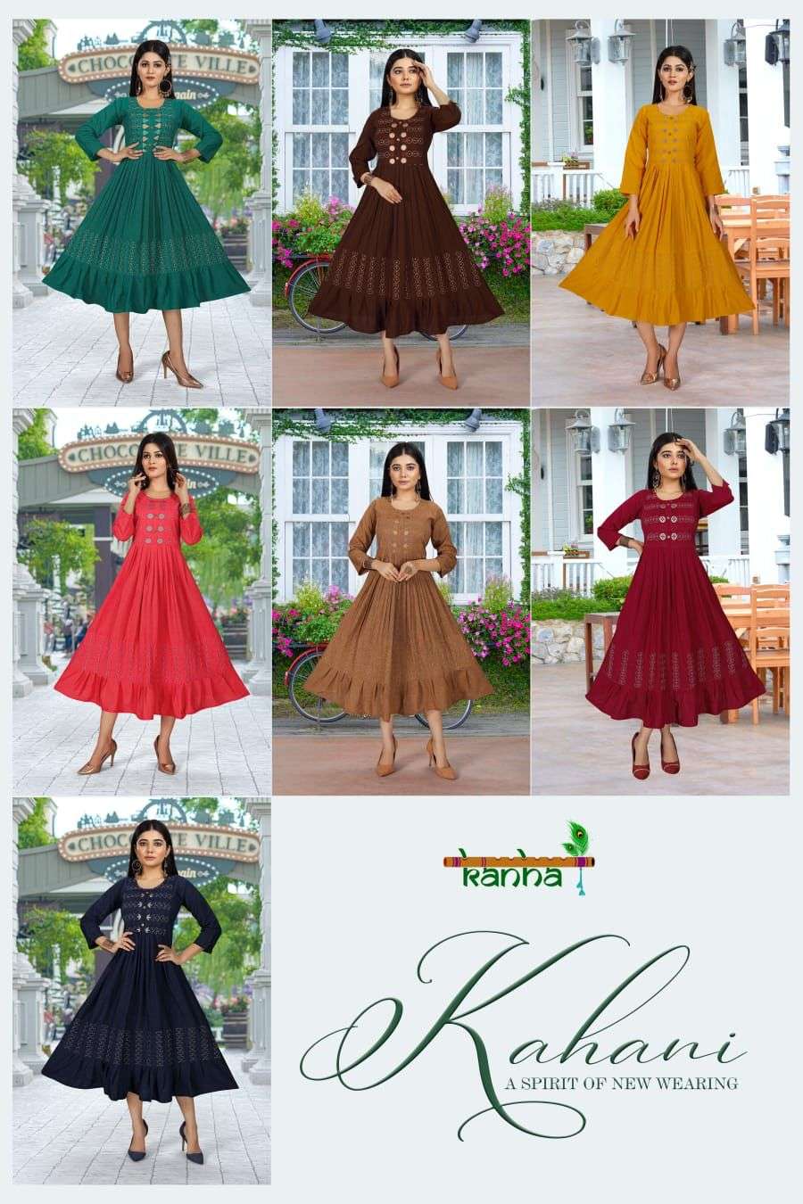 KANHA KANAK HEAVY KURTI CATALOG