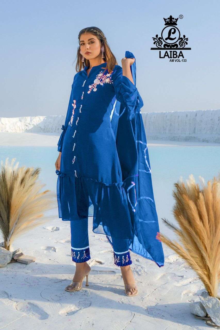  LAIBA THE DESIGNER STUDIO AM VOL-133 EID CATALOG