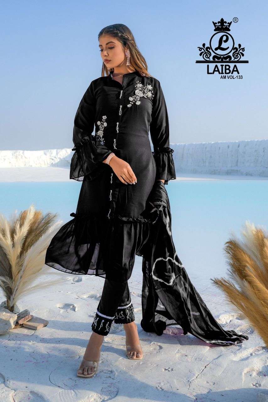  LAIBA THE DESIGNER STUDIO AM VOL-133 EID CATALOG